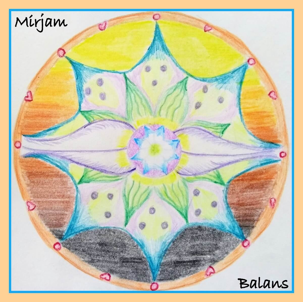 Mandala tekenen - Balans