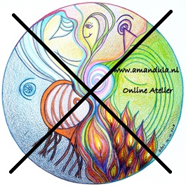 online begeleiding bij mandala tekenen